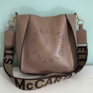 Stella McCartney Logo CrossbodyBag Brown